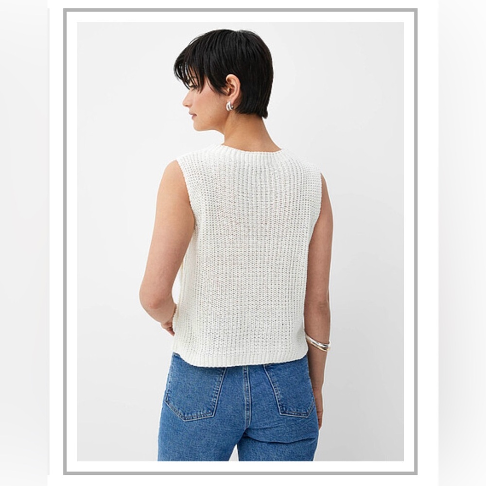 Simons side buttons knit tank - Picture 3 of 8